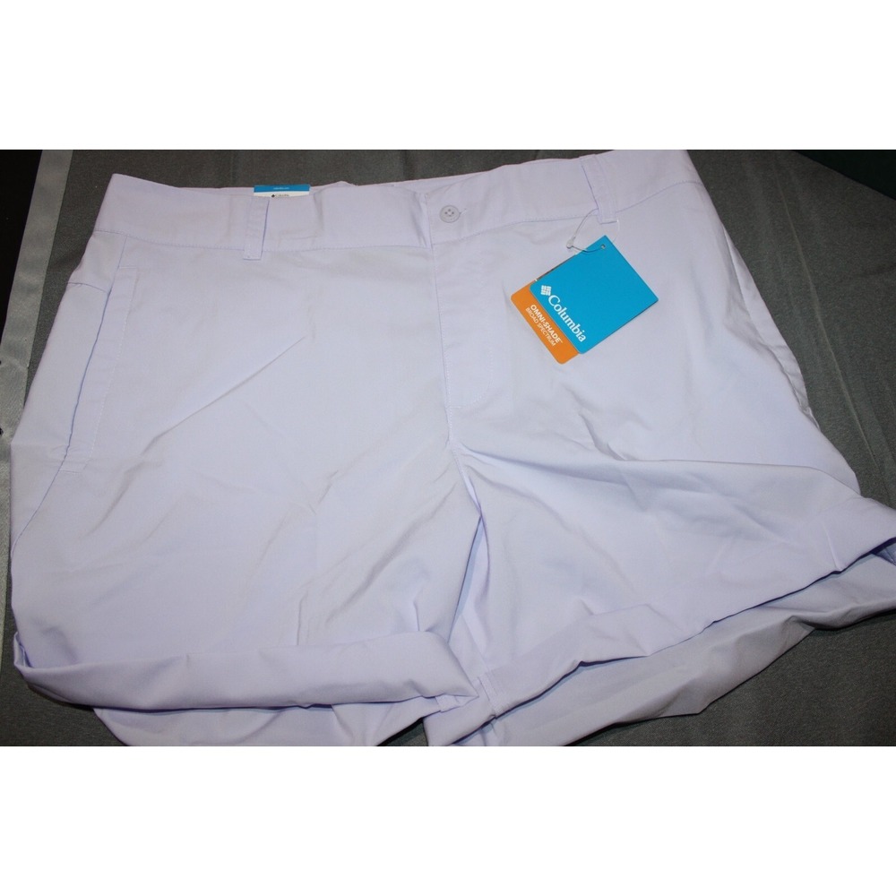 Columbia‎ Silver Ridge Utility Shorts Purple Size 14 Short